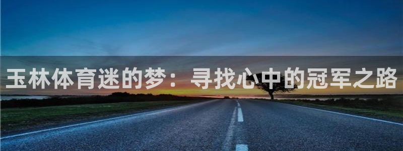 oety欧亿体育官网下载是干嘛的公司：玉林体育迷的梦：寻找心